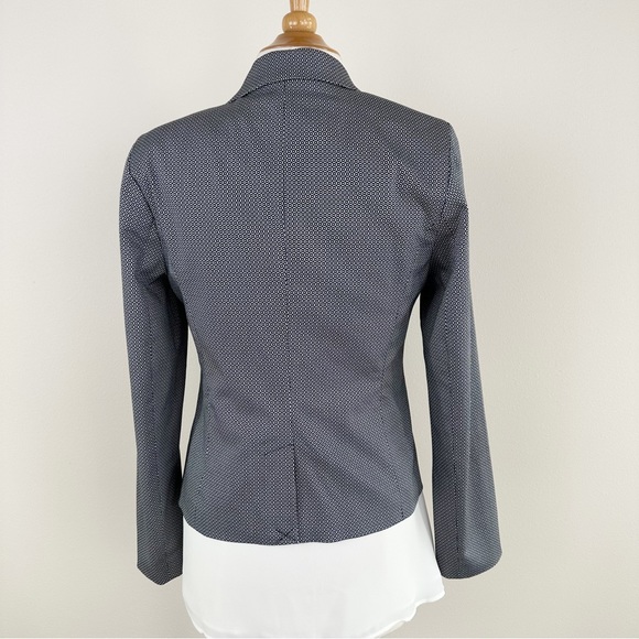 Worthington Size 8 Black White Cirque Blazer Suit Jacket - Picture 6 of 12